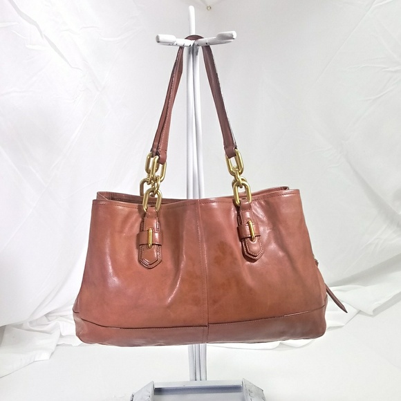 Coach Leather Chelsea Jayden Carryall Satchel - Picture 4 of 7